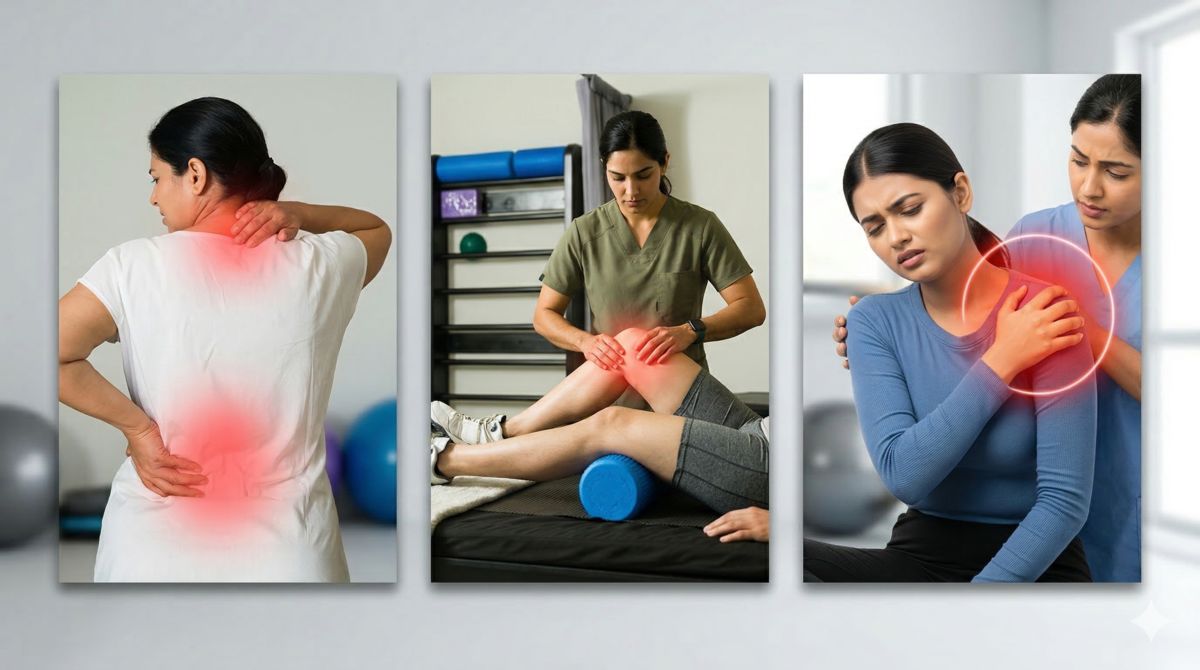 Pain management physiotherapy at Physio Aalaya